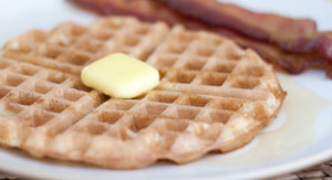 Wheat Flour Yeasted Waffle