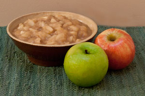 Chunky Roasted Applesauce