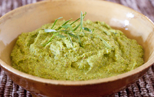 Green Pea-Tarragon Hummus